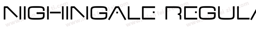 Nighingale Regular V字体转换
